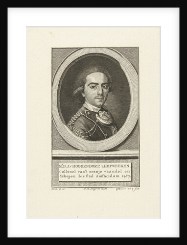 Portrait of Diederik Johan by Dirk Meland Langeveld