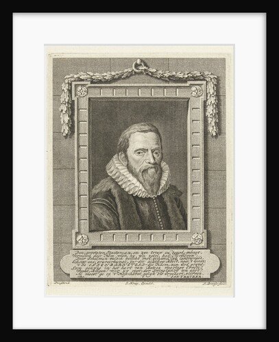 Portrait of Johan van Oldenbarneveld by Jan Krap Az