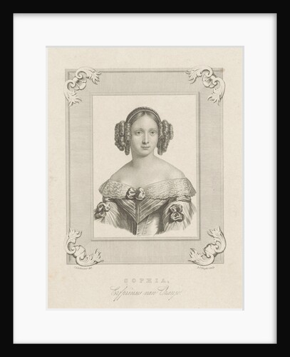 Portrait of Sophie of Württemberg by Dirk Jurriaan Sluyter