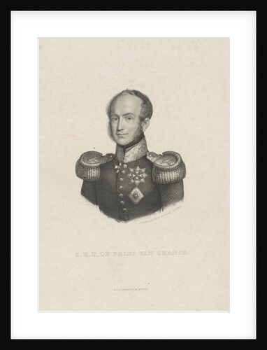 Portrait of William II, King of the Netherlands by Jan Baptist Tetar van Elven