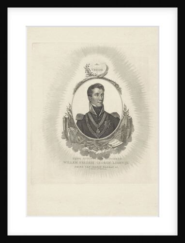 Portrait of William II, King of the Netherlands by Evert Maaskamp