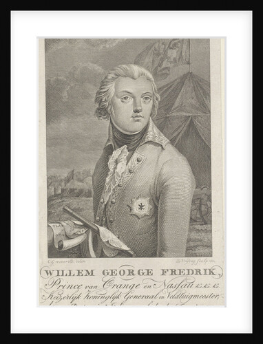 Portrait of Frederick, Prince of Orange-Nassau by Daniël Vrijdag