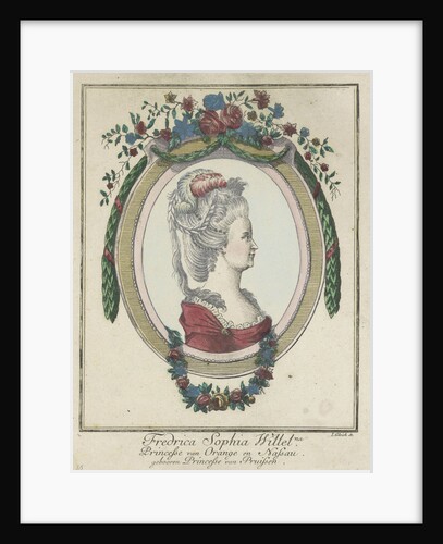 Portrait of Wilhelmina of Prussia by Joseph Gleich