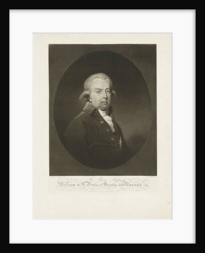 Portrait of William V, Prince of Orange-Nassau by A. Milne