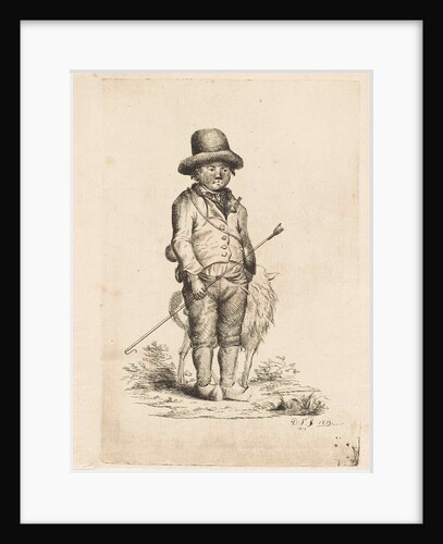 Young Shepherd by Monogrammist DF