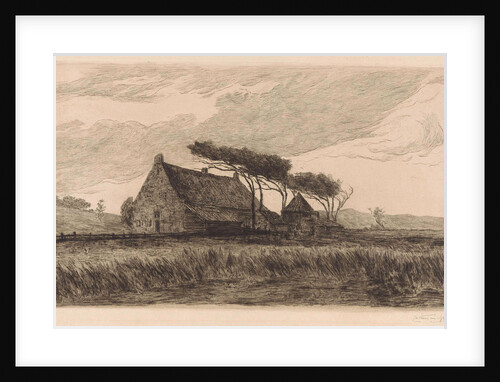 House in the dunes at Katwijk by Carel Nicolaas Storm van 's-Gravesande