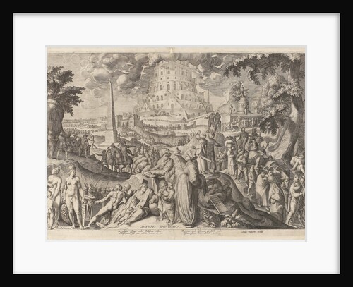 Tower of Babel by Cornelis Danckerts I