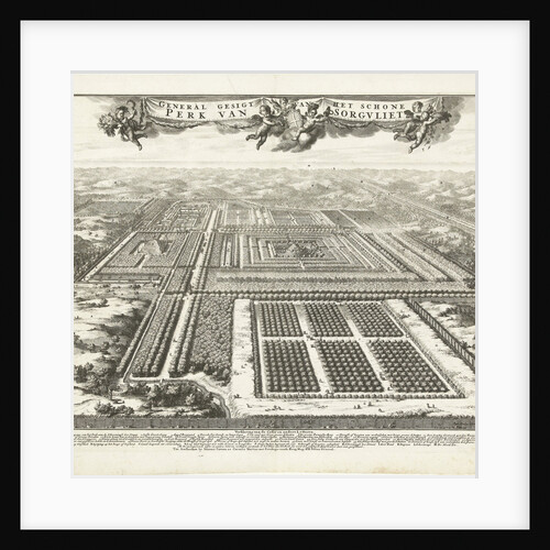 Zorgvliet Park in The Hague by Cornelis Mortier