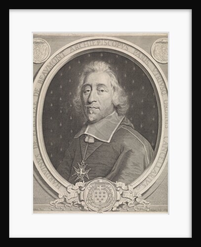 Portrait of the Paris archbishop Hardouin de Péréfixe de Beaumont by Pieter van Schuppen