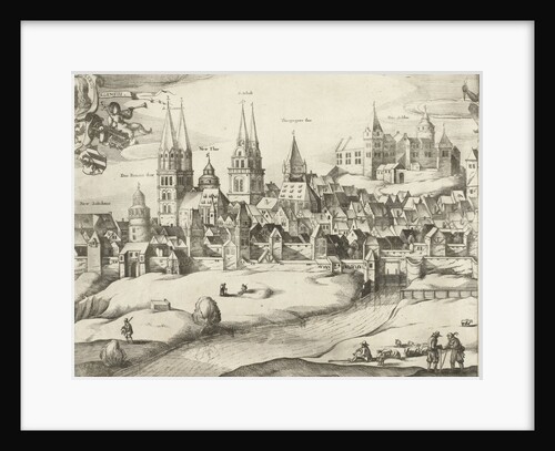 View of Nuremberg, Germany by Nicolaes Visscher I