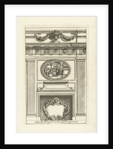 Two Tuscan pilasters by Justus Danckerts