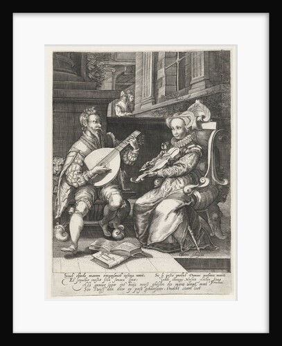 Allegory of marriage by Theodorus Schrevelius