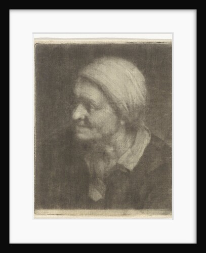 Bust Portrait of an old woman by Carel de Moor II