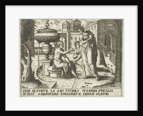 Susanna Bathing by Abraham de Bruyn