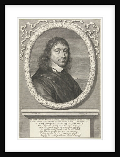 Portrait of Gerard Hulft by Joost van den Vondel