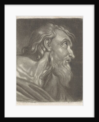 Head of an old man, looking to the right by Anonymous