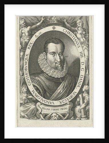 Portrait of King Christian IV of Denmark and Norway by Remmert Petersen