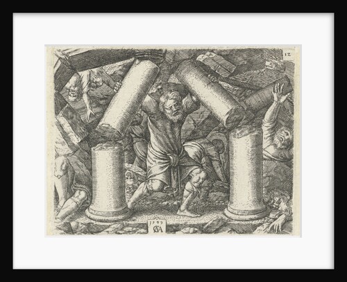 Samson's death by Cornelis Massijs