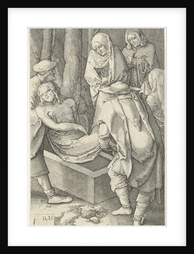 Entombment by Jan Harmensz. Muller