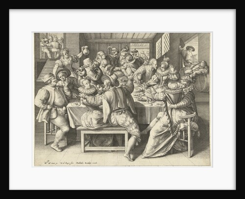 A house full of party noise by Robert de Baudous