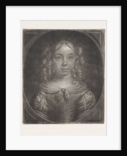 Portrait of a young girl by Wallerant Vaillant