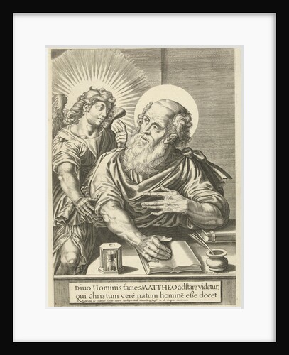 Matthew the Evangelist, Francois van den Hoeye by Egbert van Panderen