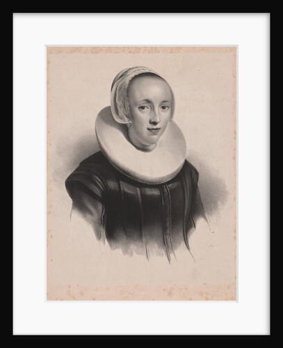 Portrait of Anna Roemers Visscher by Anonymous