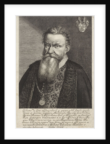 Portrait of Gijsbertus de Vos van Vossenburch by Anonymous