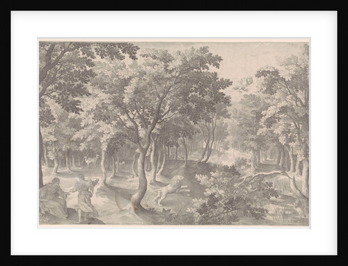 Fifth vision of Ezra by Pierre Gallays Nicolaes de Bruyn