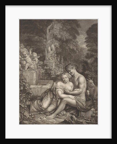 Vertumnus and Pomona by Gerard Valck