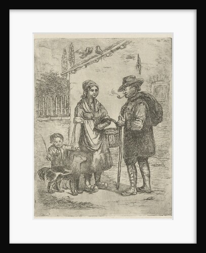 Farmer and rancher in a farm by David van der Kellen II