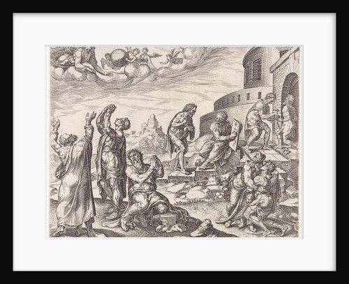 Forgive us our debts, as we also have forgiven our debtors by Philips Galle