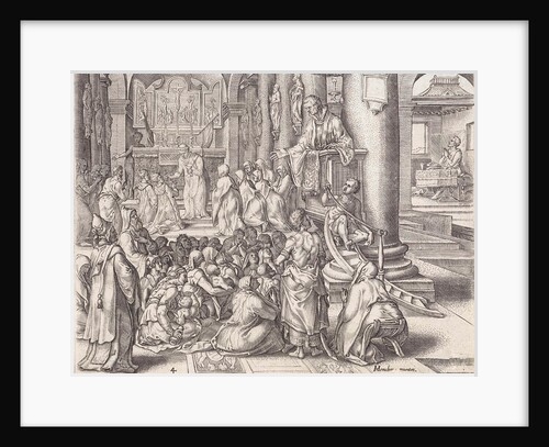 Give us today our daily bread Johannes Wierix by Philips Galle