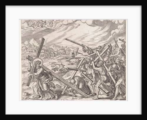 Let your will be done on earth as in heaven by Philips Galle