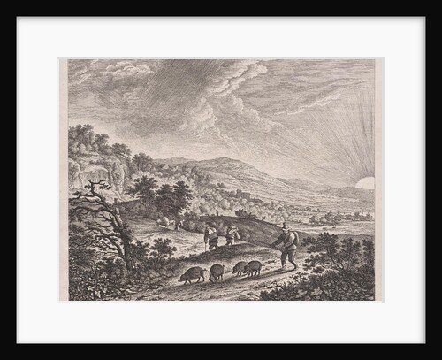 Swineherd by Herman Saftleven