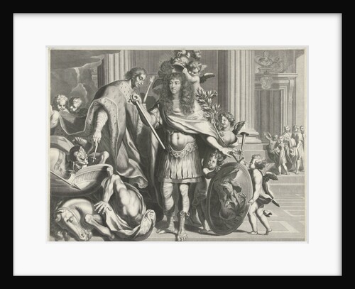 Aegidius Le Maistre, upper part by Jean Lepautre