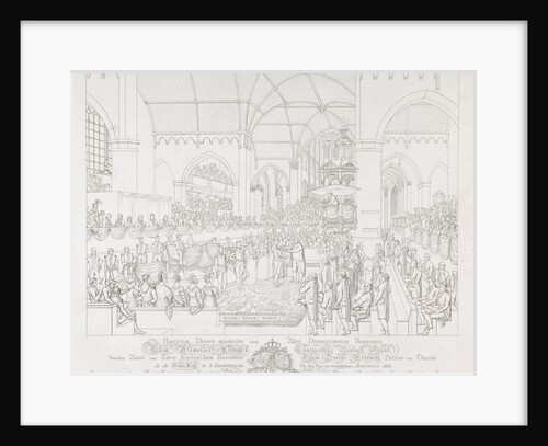 Baptism of Prince Alexander by Prince of Orange