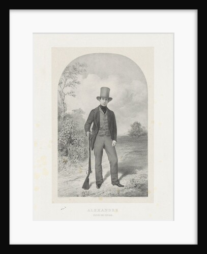 Portrait of Alexander I, Prince of the Netherlands by Jan Dam Steuerwald