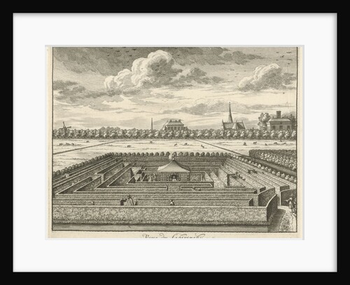 Labyrinth at Gunterstein, Breukelen by Jaques Le Moine de l’Espine