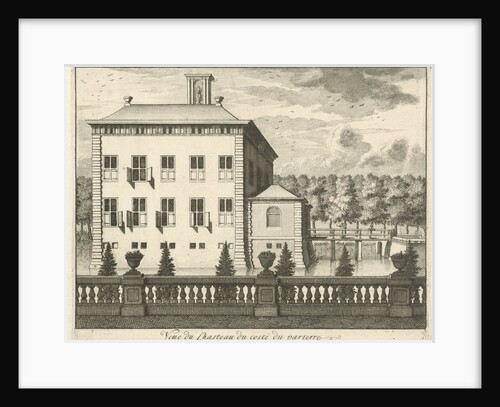 Side view of castle Gunterstein, Breukelen by The Netherlands