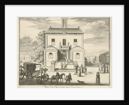 Front of castle Gunterstein, Breukelen by Jaques Le Moine de l’Espine