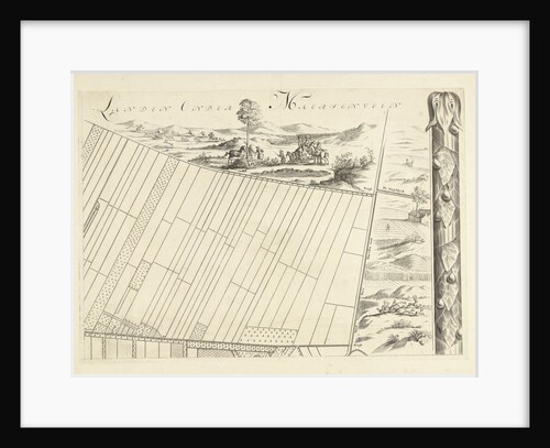 Map of the heerlijkheid Maarsseveen by Philibert Bouttats