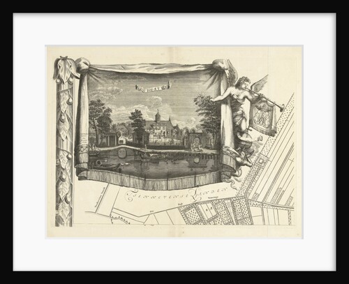 Map of the heerlijkheid Maarsseveen by Philibert Bouttats