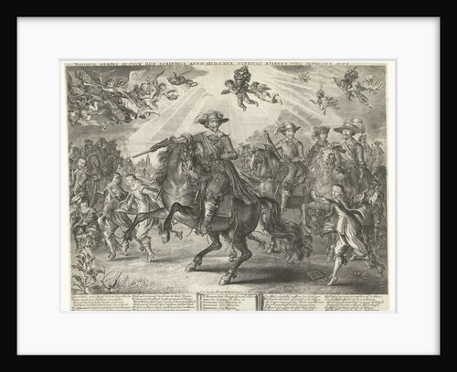 Allegory Frederick Henry after the conquest of Den Bosch by Wesel and Grol