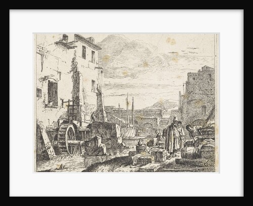 View of a mill by Anonymous