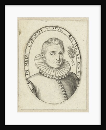 Portrait of a 26-year-old man by Hendrick Goltzius