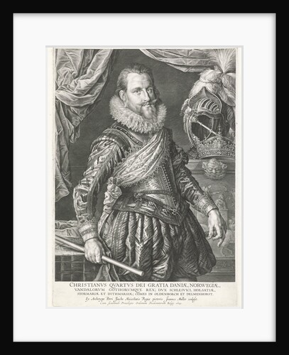 Portrait of King Christian IV of Denmark and Norway by Staten Generaal