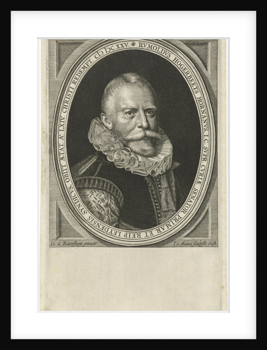 Portrait of Rombout Hogerbeets by Jacob van Meurs