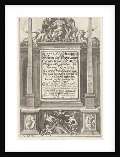 Allegory of the history of the Netherlands by Anonymous