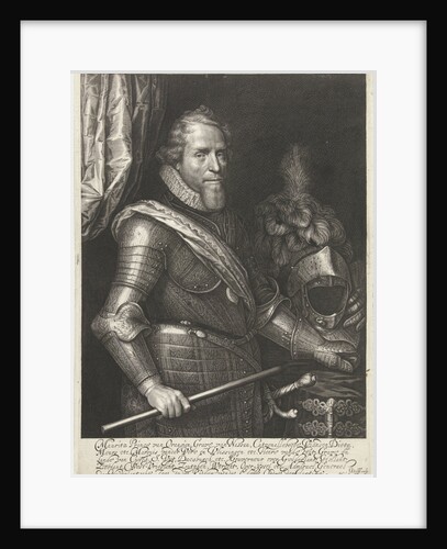 Portrait of Maurits, Prince of Orange by Philips Jacobsz van Steenwegen